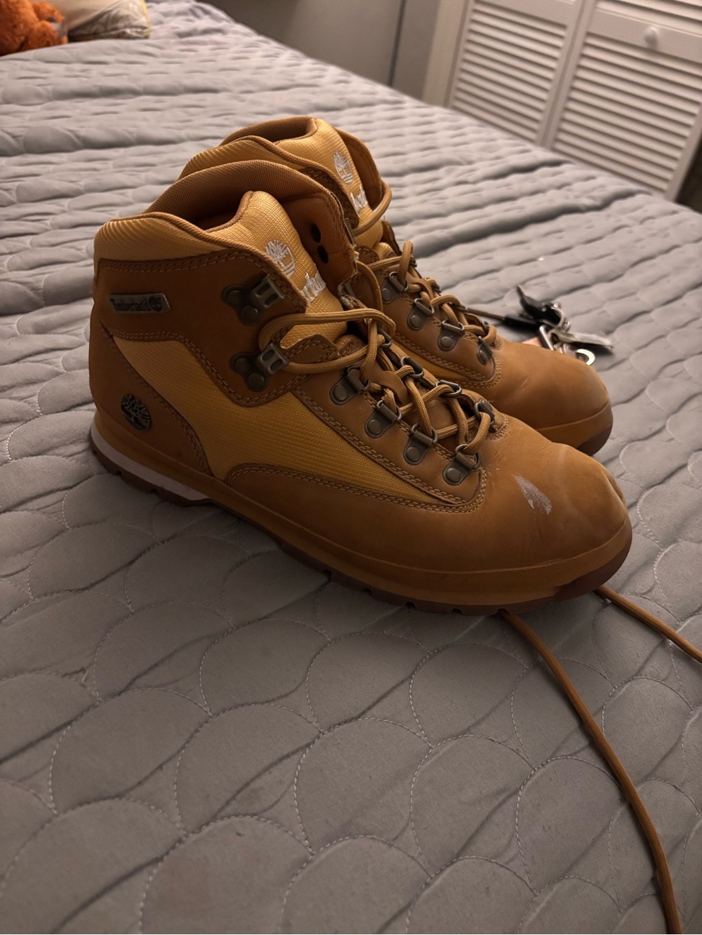 Timberland Men's Wheat Brown Waterproof Hiking Boots/ working boot